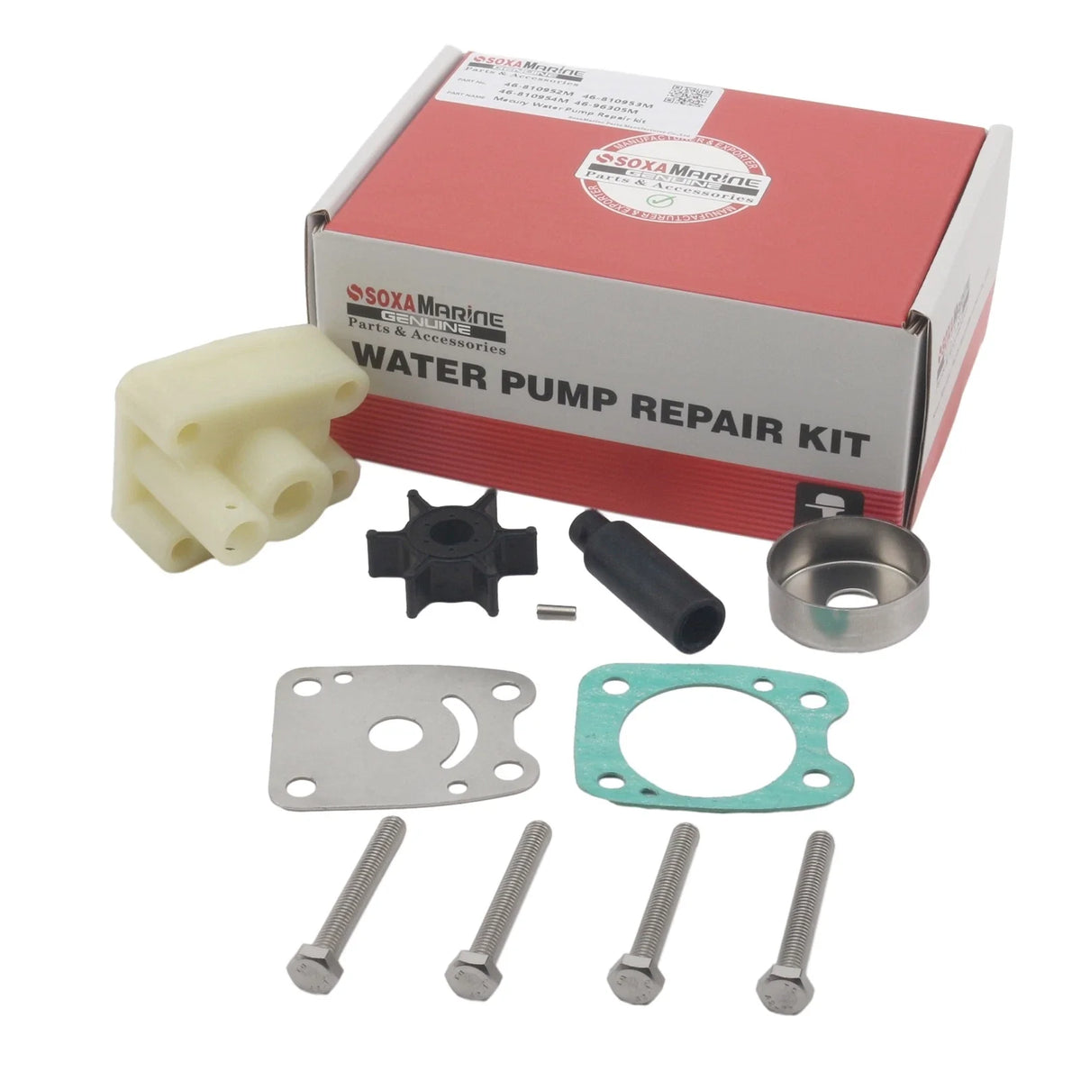Outboard Water Pump Rebuild Service for Mercury Mariner 2/4 Stroke (HP 4-5)