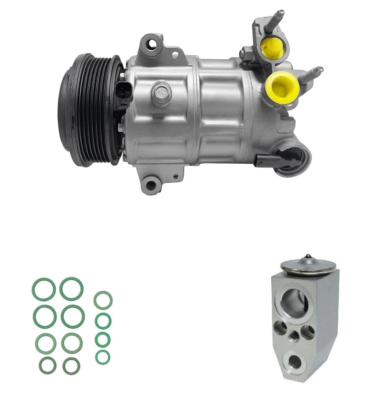 AC Compressor Kit Replacement for Ford EcoSport 1.0L Turbo (2019–2022)