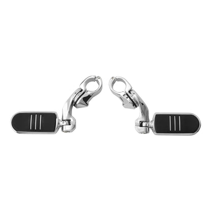 Short Angled Foot Peg 32mm Chrome for Harley