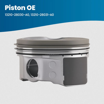 Piston Set with Rings for Toyota Camry 2007-2009, Matrix 2009-2013