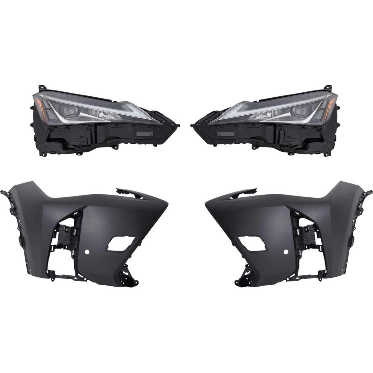 Headlight Set for Lexus UX200 UX250h (2019–2020) Left Right