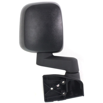 Right Manual Folding Mirror for Jeep Wrangler (2003–2006) Textured Black