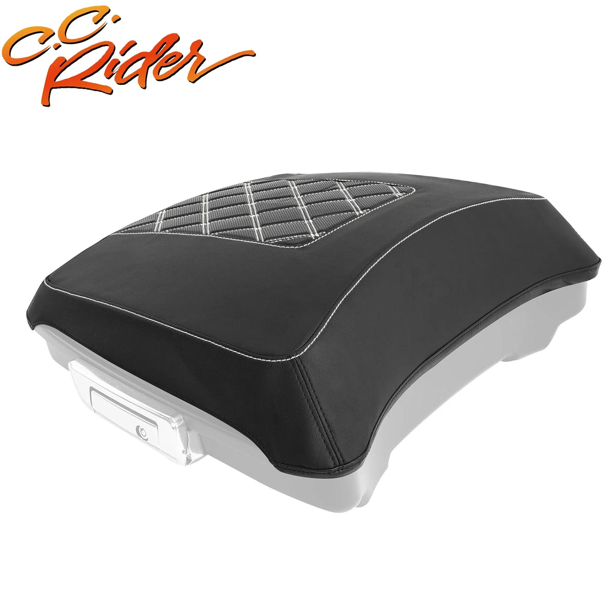 Black Trunk Lids Cover for Harley Touring Electra Road Glide (2014–2024)