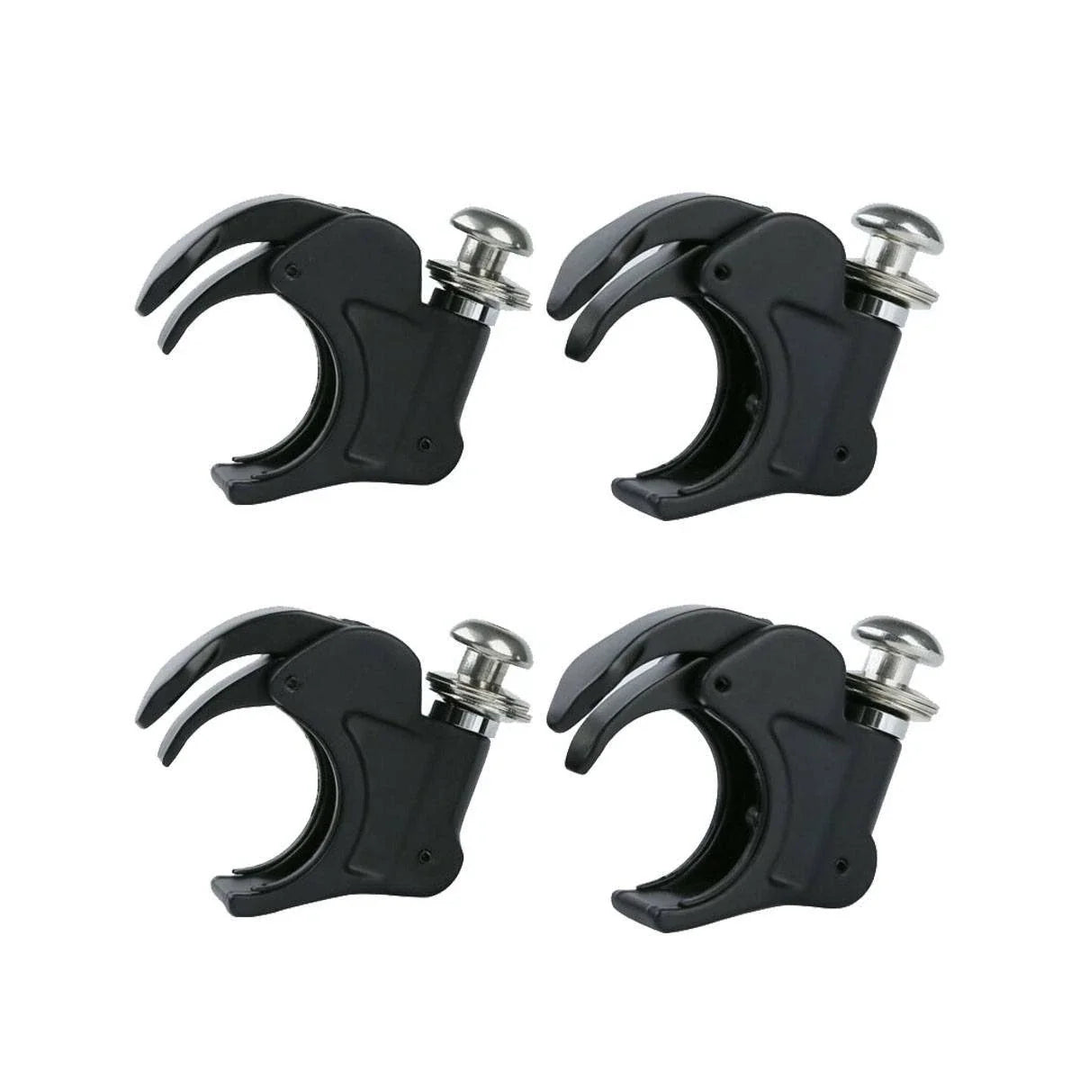 4-Piece Windshield Clamp Set for Harley Softail (1988–2013) 41mm