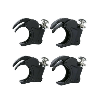4-Piece Windshield Clamp Set for Harley Softail (1988–2013) 41mm