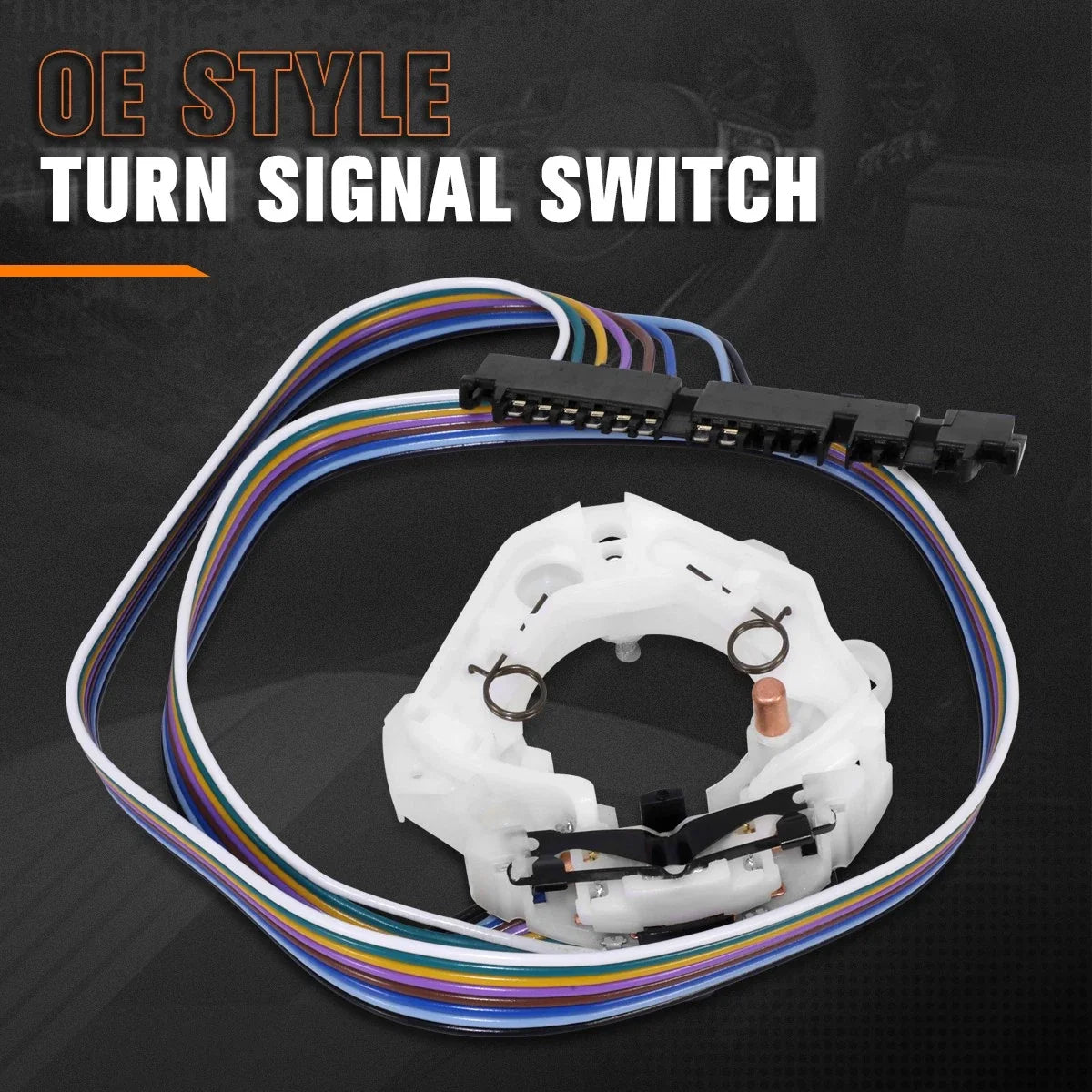 Turn Signal Switch for Chevy G10-30, P10-30, GMC G13-35, G1500-3500 (1977–1980)