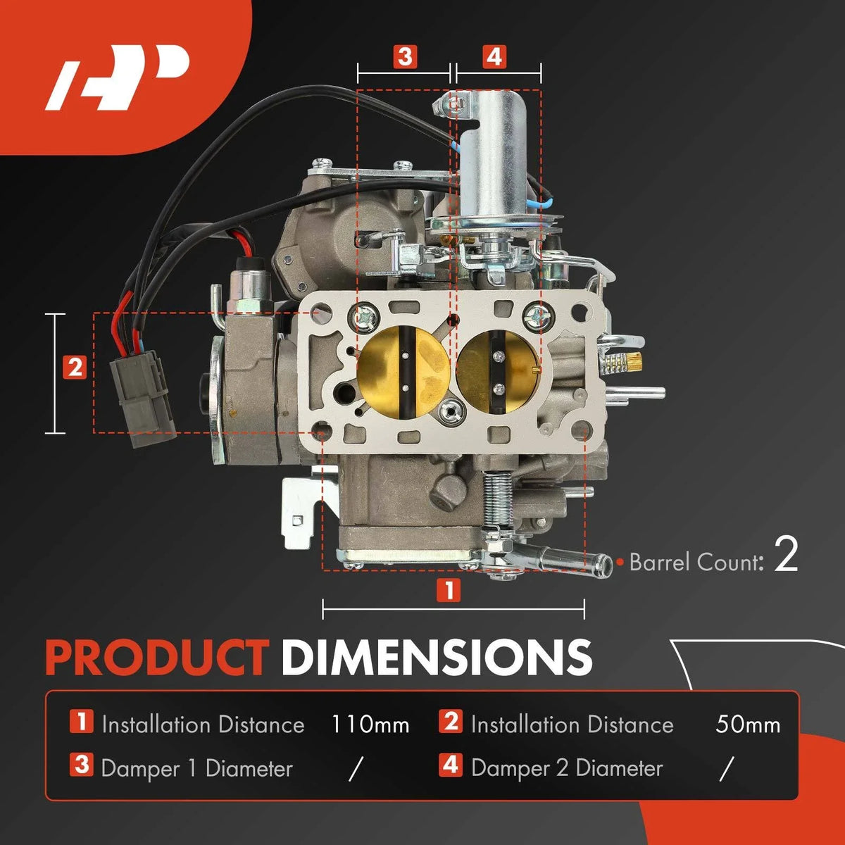 Carburetor 2 Barrel for Nissan Patrol GQ Y60 (1988–1997)
