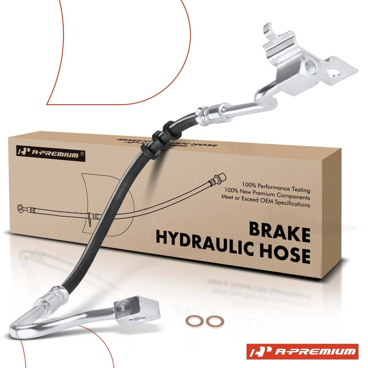 Rear Right Brake Hydraulic Hose for Lincoln LS (2003–2006)