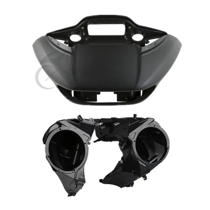 Matt Black Inner Outer Fairing & Speaker Covers for Road Glide 2015-2023