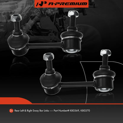 Rear Stabilizer Sway Bar End Links (2X) for Honda CR-V 2002-2006
