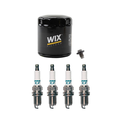 Wix Engine Oil Filter & Denso Spark Plugs Set for Breeze Cirrus Sebring (1995–2006)