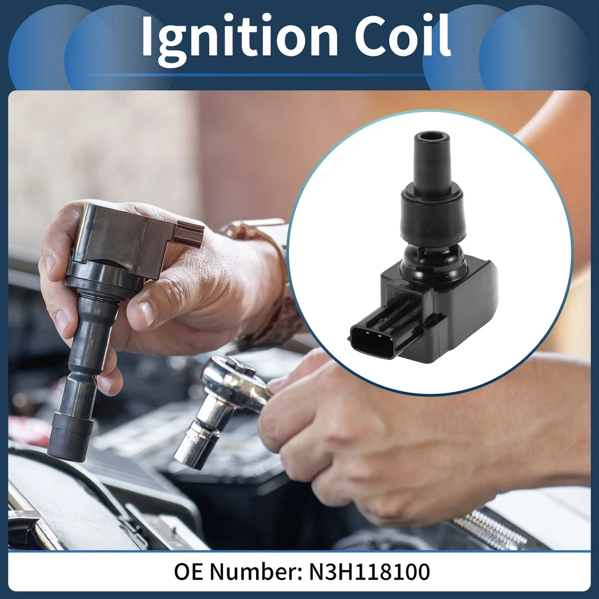Ignition Coil Pack No.N3H118100 for Mazda RX-8 (2004–2011)