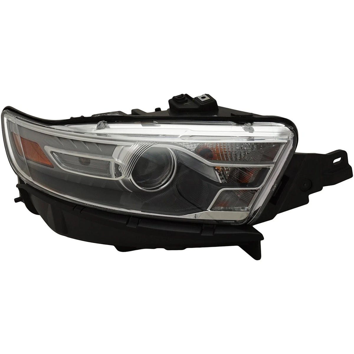 Set of 2 Halogen Headlights for Ford Taurus (2013–2014) w/ Bulbs