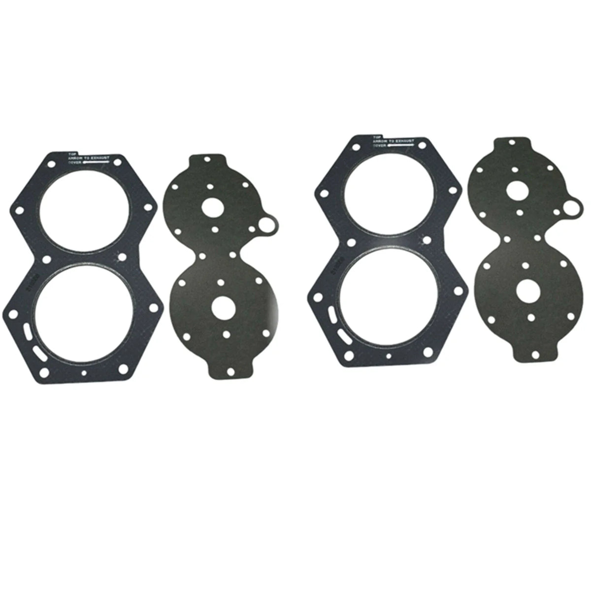 Head Gasket + Water Cover Gasket for Johnson Evinrude 85 90 115 Hp V4 (18-2956 318358)
