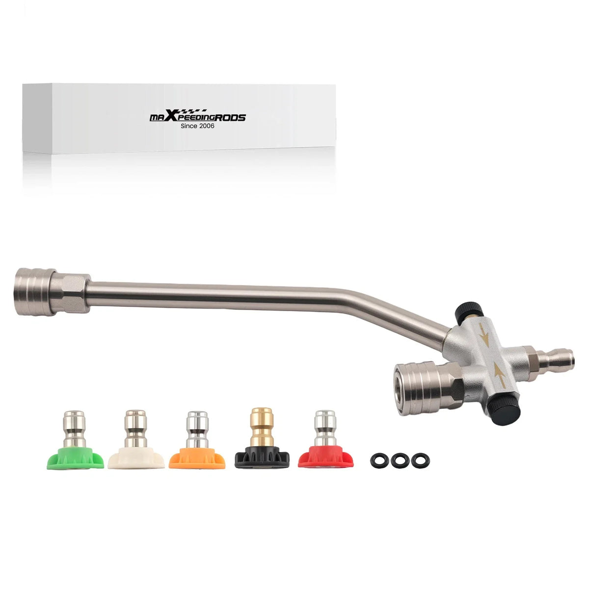 Dual Foam Cannon Wand for Pressure Washer (4000 PSI)