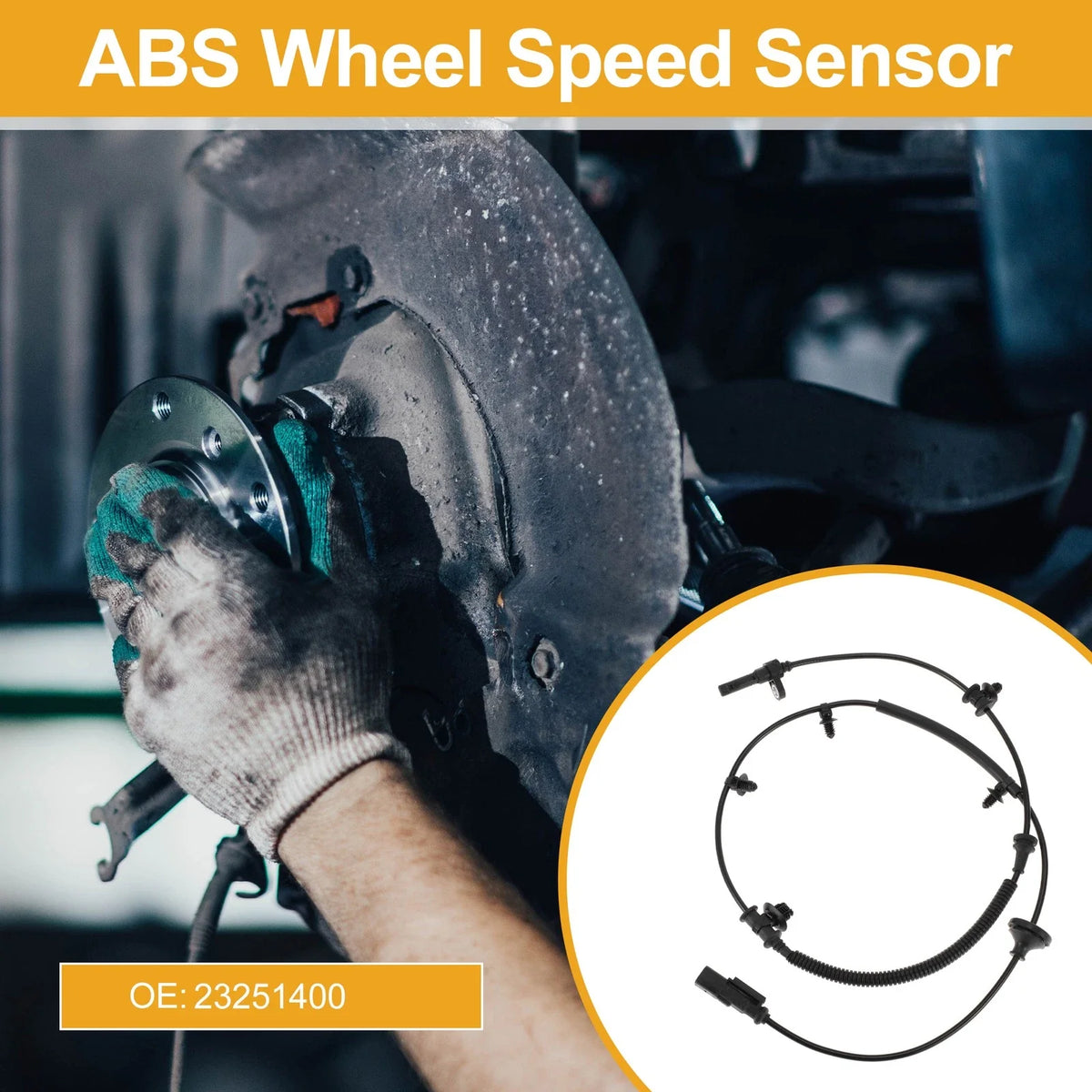 ABS Wheel Speed Sensor No. 23251400 for Buick Envision (2016–2023)