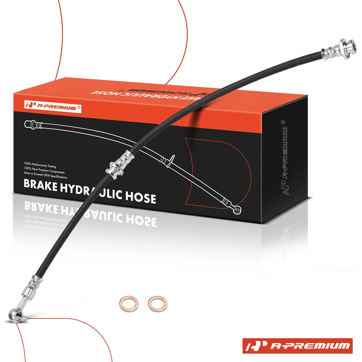 Front Driver Brake Hydraulic Hose for Nissan Rogue (2021–2023)