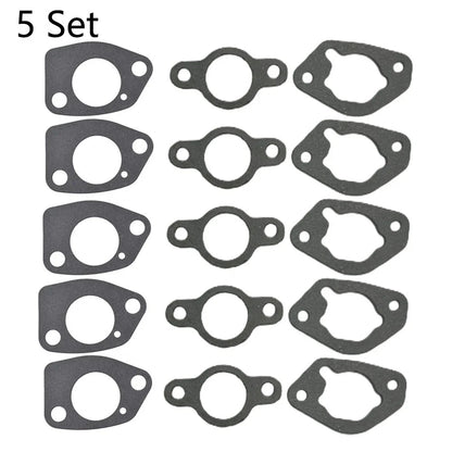 Set of 5 Carburetor Gasket Repair Parts for Honda GX390 GX340 (11HP 13HP)