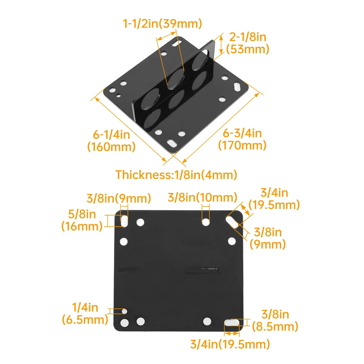 LS Swap Engine Lift Plate Bracket for Chevy Ford SBC BBC