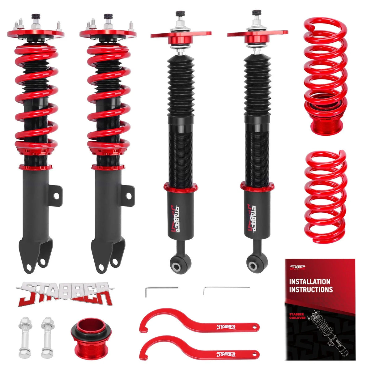 24 Level Adjustable Strut Coilovers for Dodge Charger SRT8 2005-2010