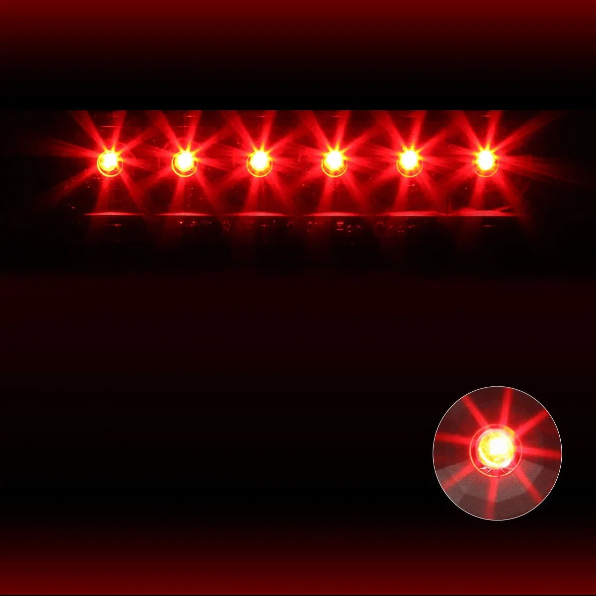 Full LED Third Tail Brake Light for Jeep Wrangler (1997–2006)