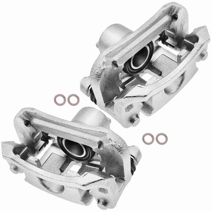 Rear Brake Caliper & Bracket - 2X Pair for Kia Rondo 2009-2012