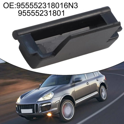 Black ABS Glass Case Switch Button for Porsche Cayenne (2003–2010) OEM