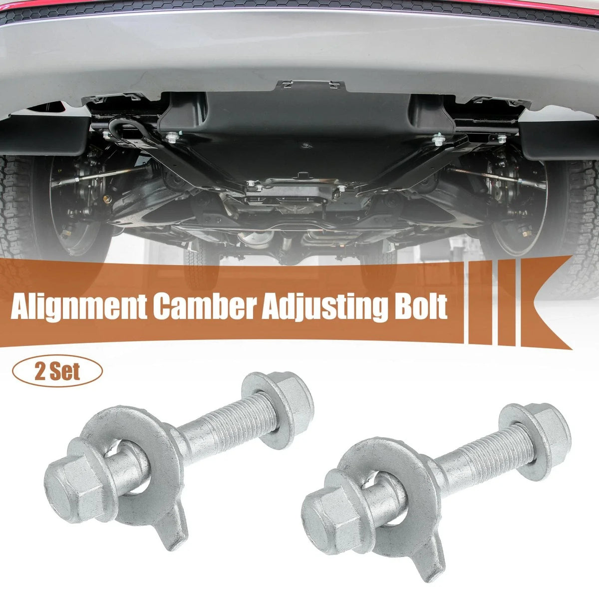 Set of 2 Alignment Camber Caster Adjusting Bolts for Dodge Sprinter 3500
