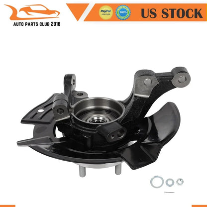 Front LH Hub Bearing and Steering Knuckle for 2011-2013 Hyundai Sonata