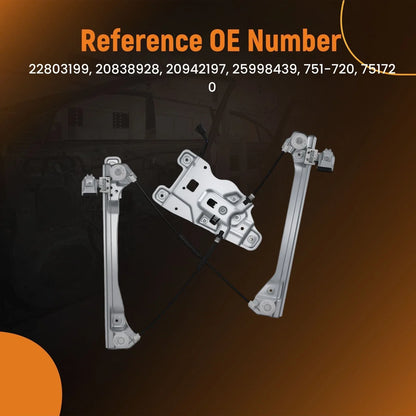 Electric Window Lifter Assembly for Chevrolet Equinox (2010–2011)