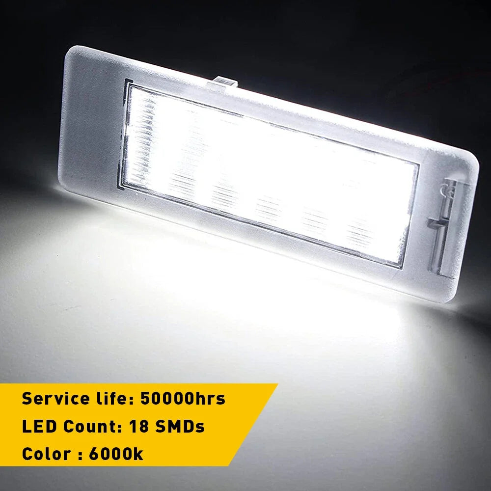 LED License Plate Lamp for Cadillac CTS, XTS, Chevy Corvette, Buick, GMC