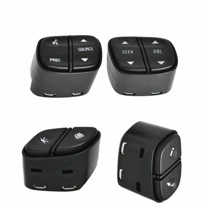 4X LED Steering Wheel Radio Volume Control Switch for GMC Silverado