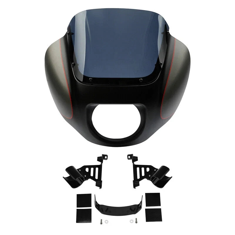 Front Windshield Fairing Bracket for Harley Street Bob (2018-2024)
