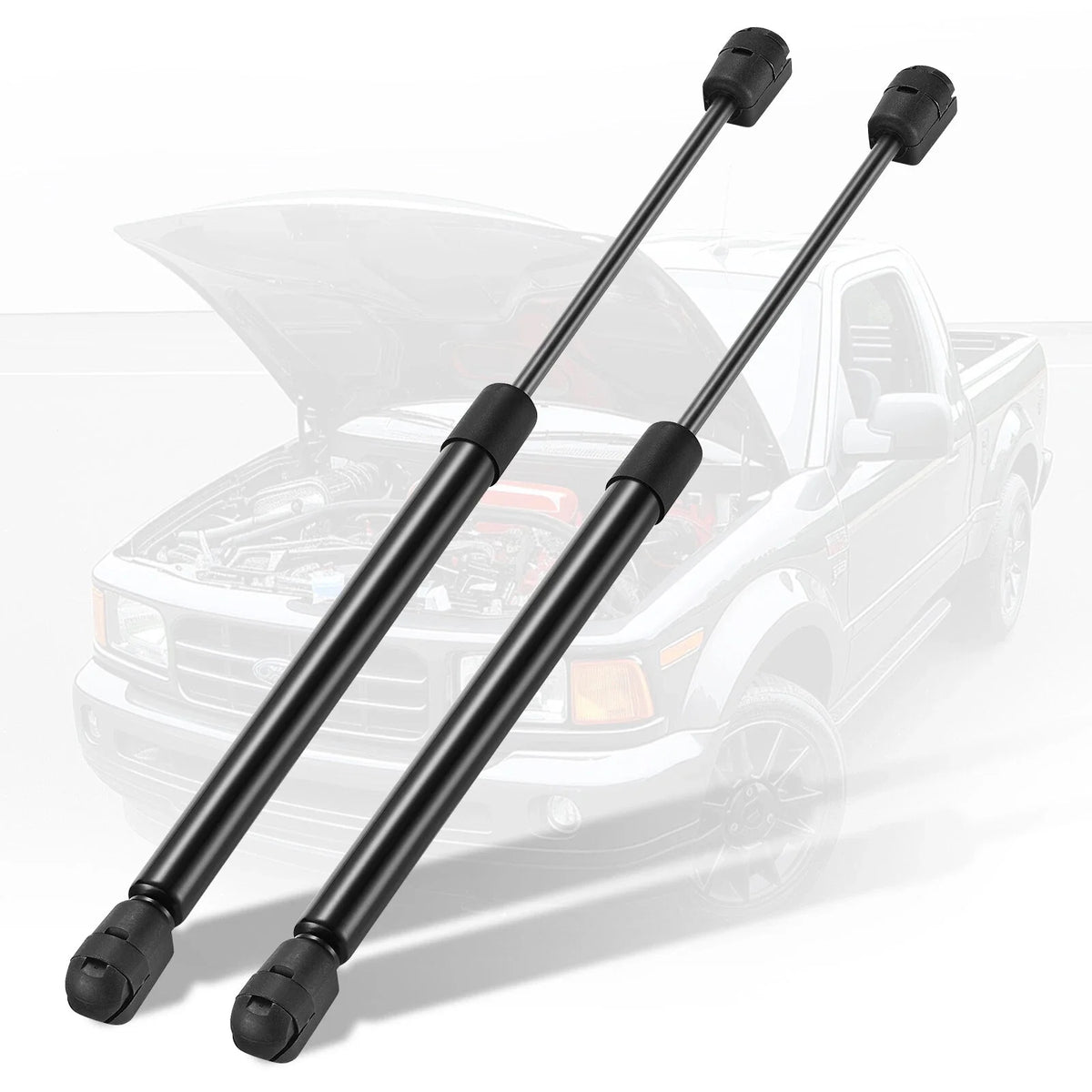 Pair of Gas Prop Struts for Topper (14" Extended Length)