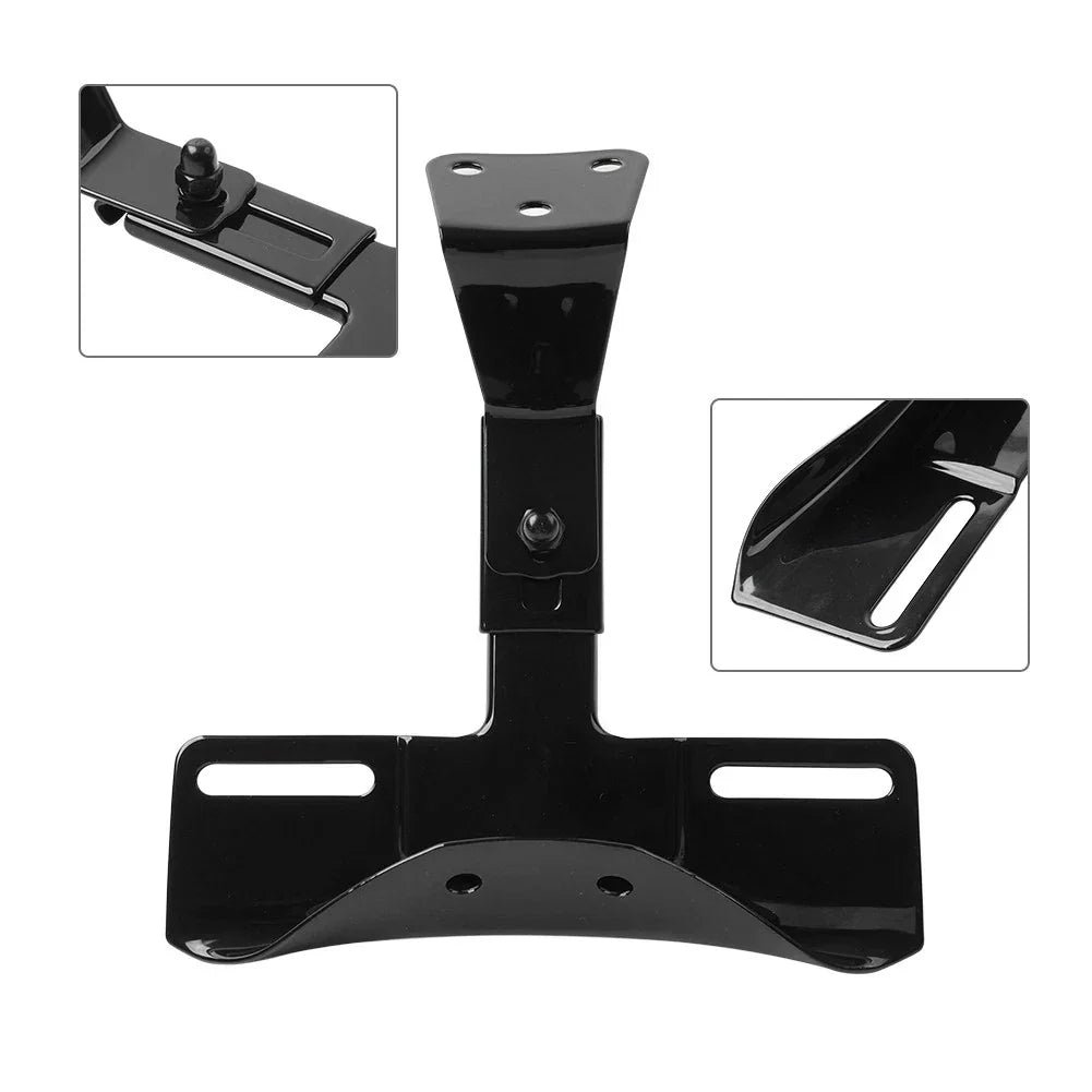 Steel Rear License Plate Holder for Harley Softail Sportster