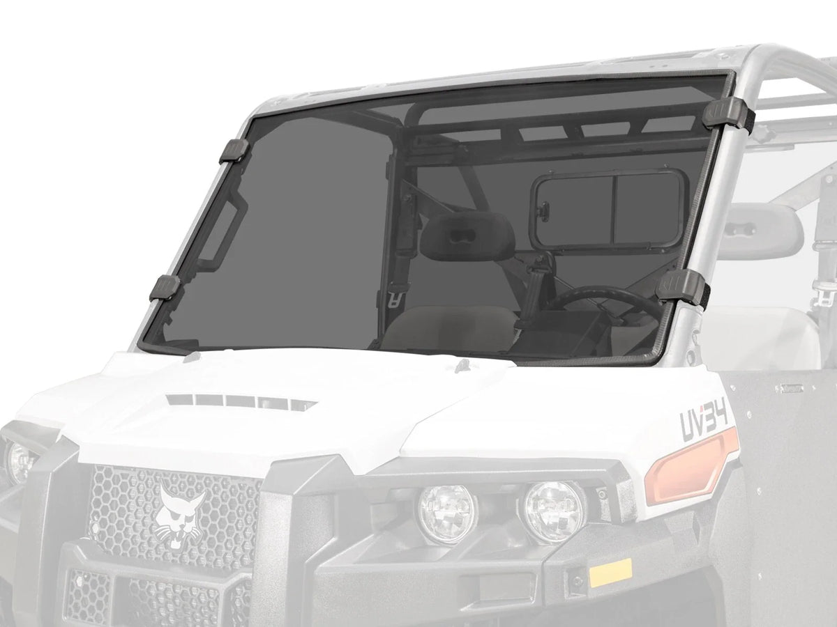 Windshield - Dark Tint, Scratch Resistant for Bobcat UV34 (2018–2023)