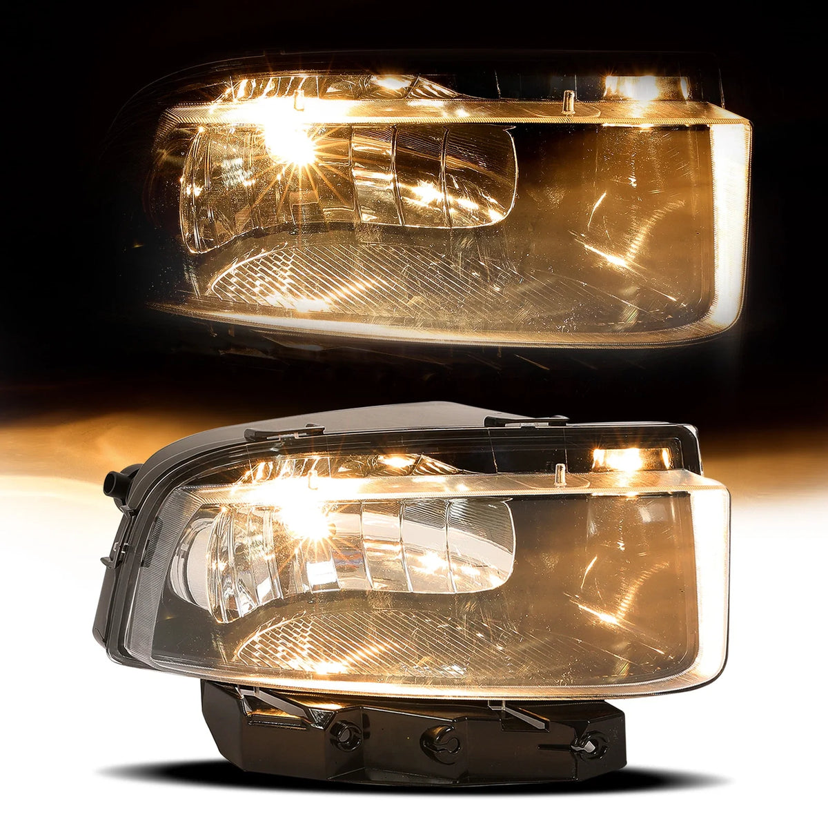 Right Fog Light for Chevrolet Corvette 2005-2013 with Bulbs Included
