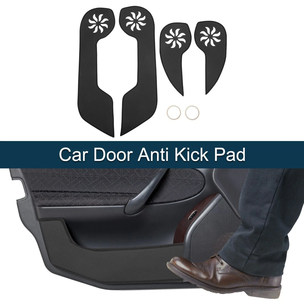 Set of 1 Car Door Anti Kick Pad Sticker Protector for Honda CRV (2007–2011)
