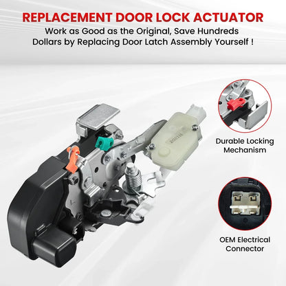 Front Left Door Lock Actuator 04589603AC for Dodge Challenger 2008–2010