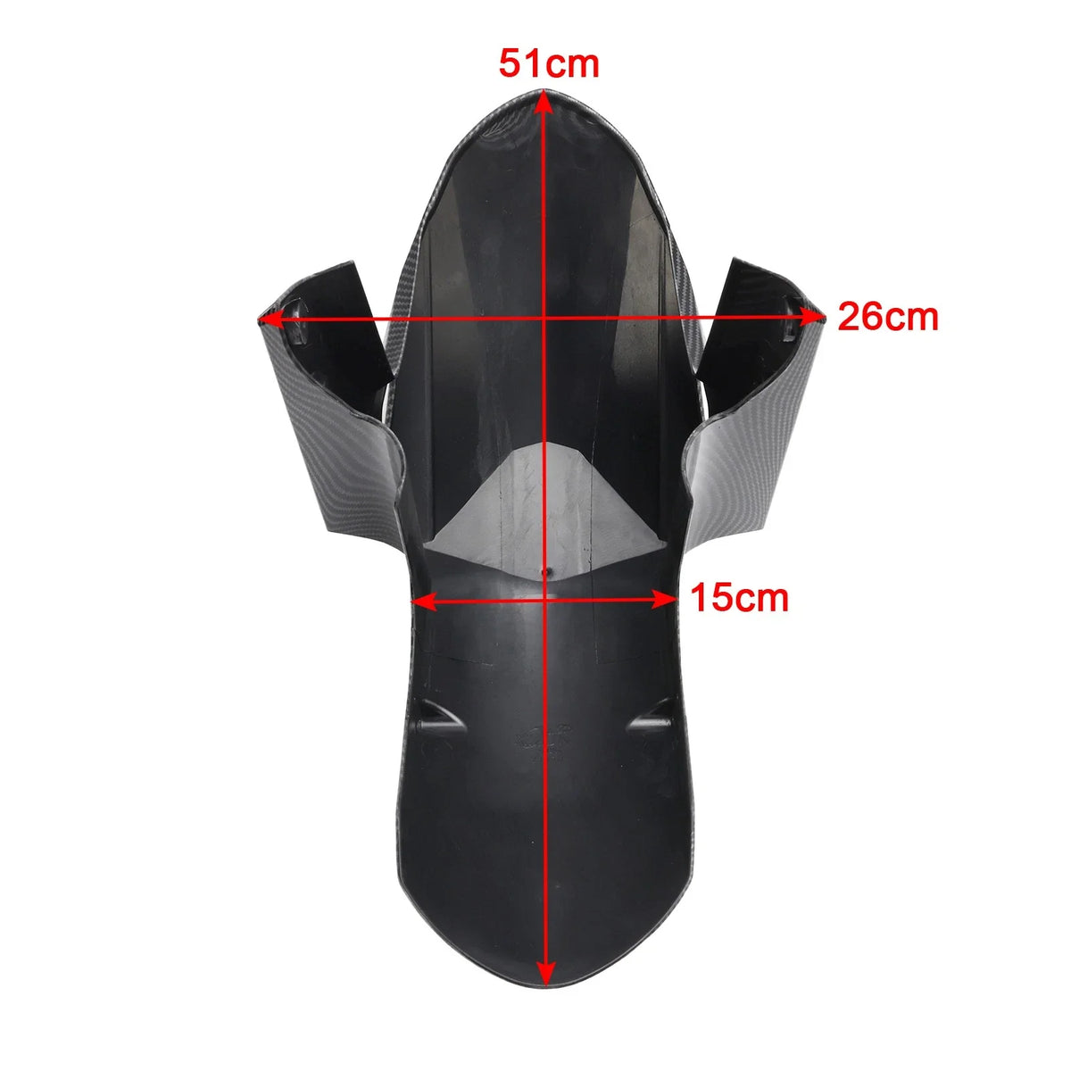 Front Fender Mudguard for Kawasaki Versys 650 1000 1100 (2019–2026) Carbon