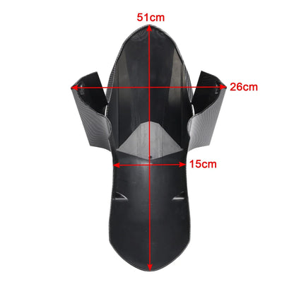 Front Fender Mudguard for Kawasaki Versys 650 1000 1100 (2019–2026) Carbon