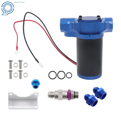 Universal 400GPH Electric Fuel Pump for Street Racing - Billet Design