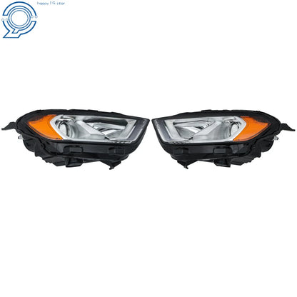Chrome Bezel for Ford EcoSport (2018–2023) Halogen Headlight LED DRL Pair