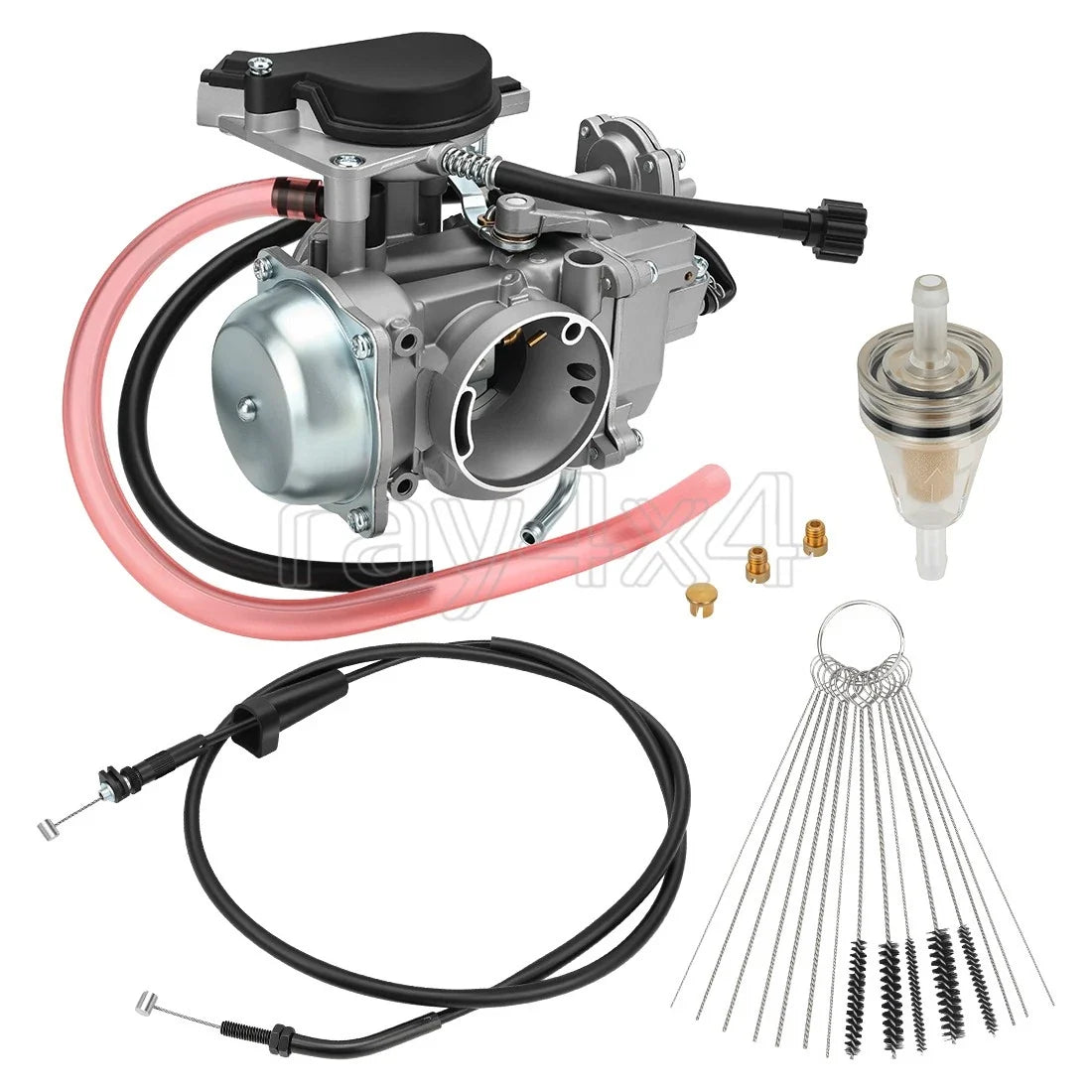 Carburetor and Throttle Cable Set for Arctic Cat 400 2004 Model