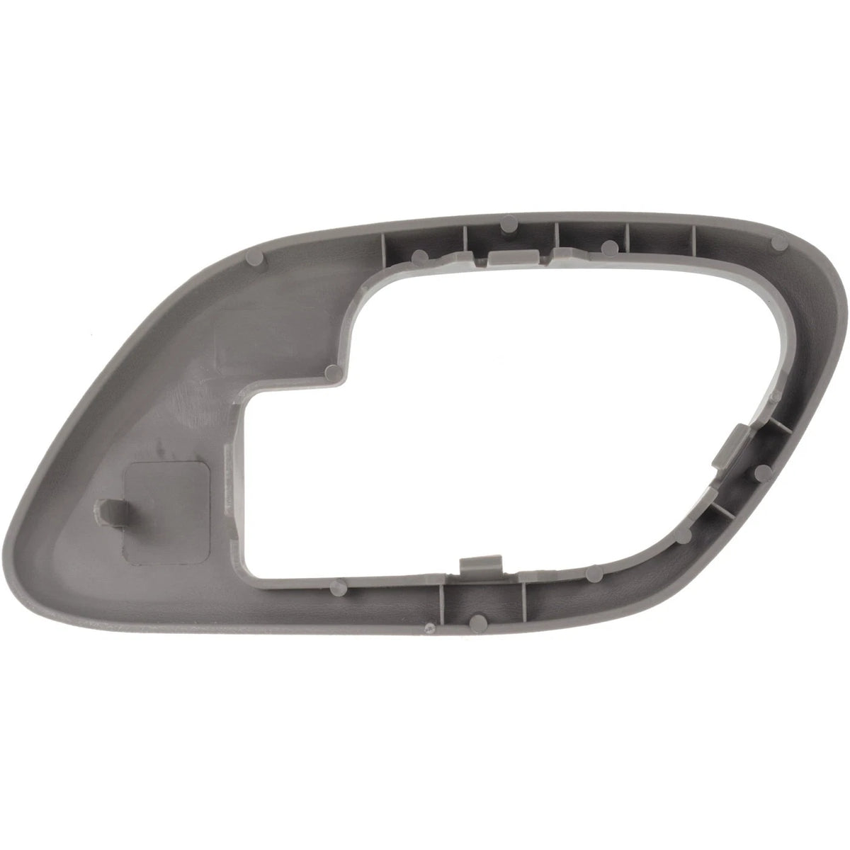 Interior Gray & Chrome Door Handle w/ Bezel LH for Chevy Truck