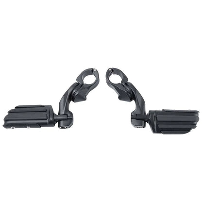 1-1/4" Short Angled Highway Bar Footpeg Mount for Harley Touring