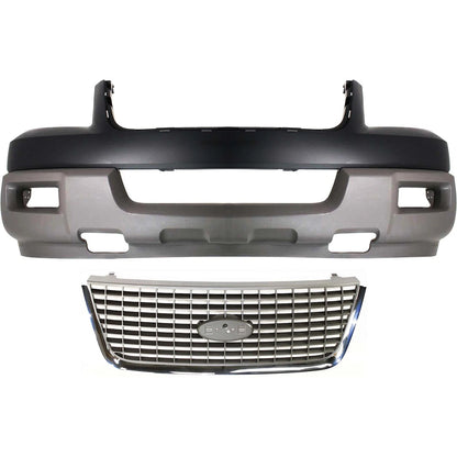Bumper Cover Kit for Ford Expedition XLT (2003) 2Pc