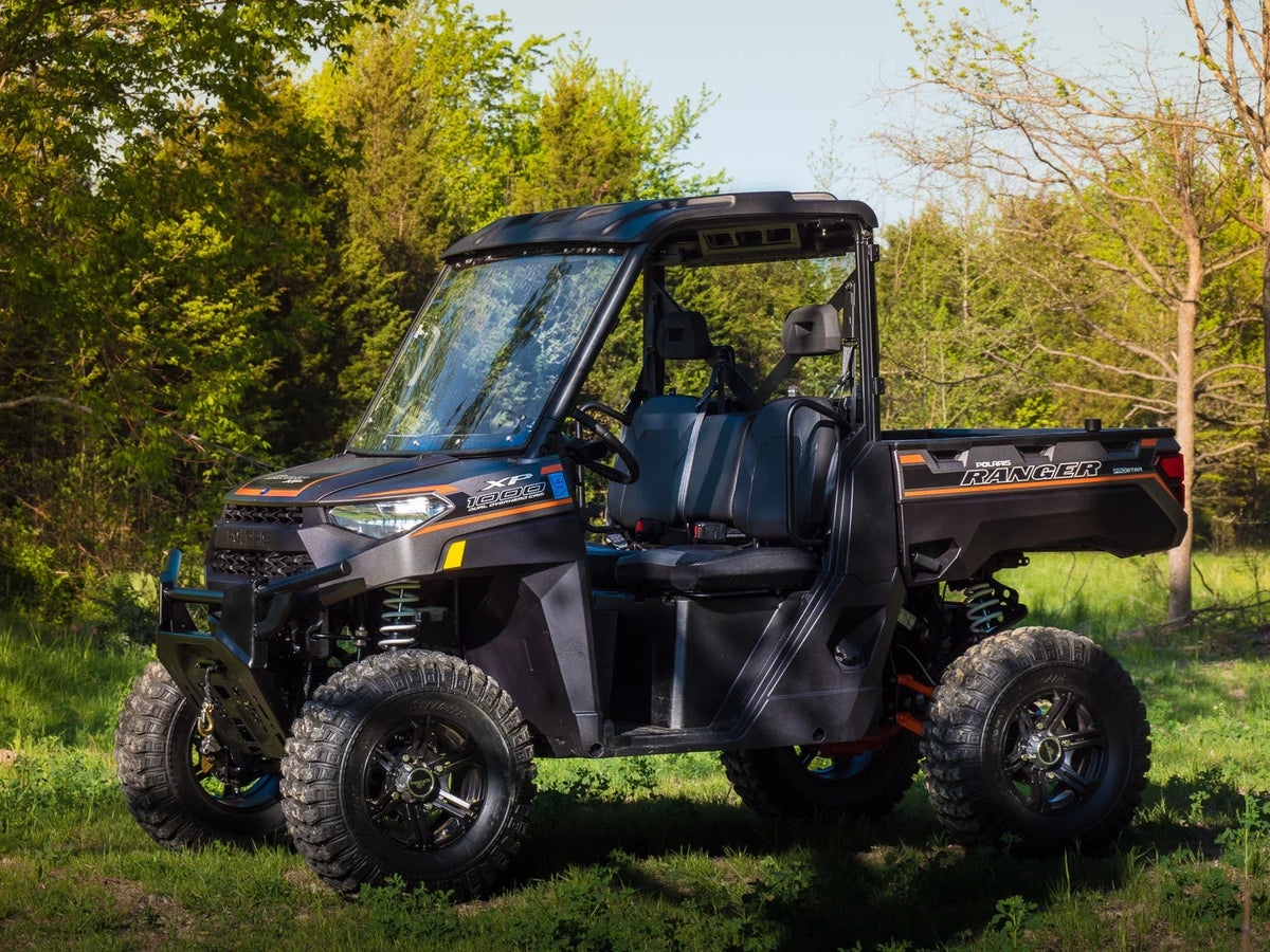 2019-2023 Scratch Resistant Flip Windshield for Polaris Ranger XP 1000 Crew