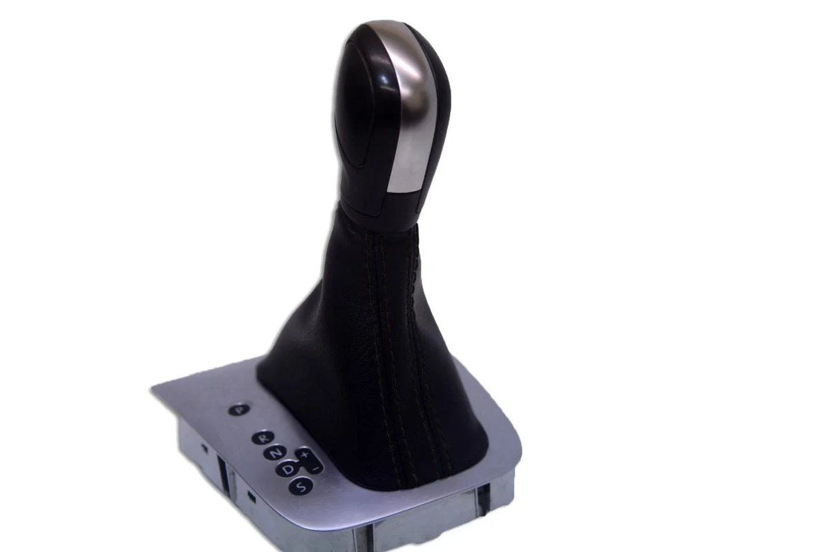 Leather Shift Boot Cover for VW Jetta (2011–2018) Black