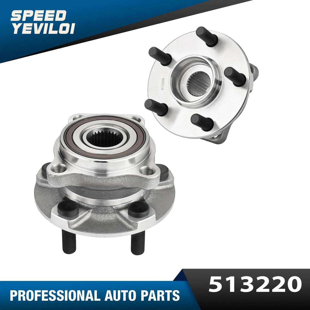 Front Wheel Bearing and Hub Assembly for Subaru Legacy (2008–2009)